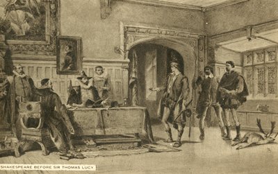 Shakespeare før Sir Thomas Lucy af English School